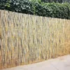 1.8m X 4m Split Natural Peeled Reed Screening Fencing Panel Bamboo Fence Roll Garden