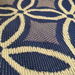 180cm X 120cm Outdoor Geometric Pattern Waterproof Rug Mat For Garden Patio In Blue -Cheap Grow And Trim Store 180cm x 120cm outdoor geometric pattern waterproof rug mat for garden patio in blue5056589111564 04c MP