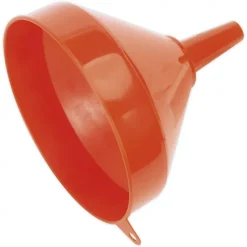 250mm Large Funnel With Fixed Spout - Side Hanging Hook - Oil & Fuel Resistant -Cheap Grow And Trim Store 250mm large funnel with fixed spout side hanging hook oil fuel resistant5056524275665 03c MP