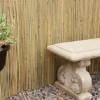 4m X 1.5m Bamboo Split Slat Fencing Screening Rolls For Garden Outdoor Privacy