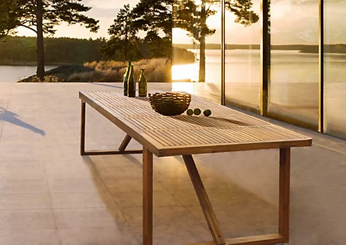 6 Person Table Dining Table 180cm, Outdoor Patio Table (not Included Ch 2 6 Person Table Dining Table 180cm, Outdoor Patio Table (not Included Ch - Image 2