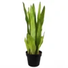 Leaf 70cm Artificial Sansevieria Moonshine Plant