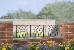 ABBI Metal Garden Railing Panel 1830mm GAP X 395mm High ABZP06 6 ABBI Metal Garden Railing Panel 1830mm GAP X 395mm High ABZP06 -Cheap Grow And Trim Store abbi metal garden railing panel 1830mm gap x 395mm high abzp065016635804345 03c MP