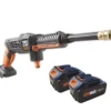 Aguri Power Clean P40 Max Cordless Pressure Washer With 2 X 20V 4.0Ah Batteries And Charger