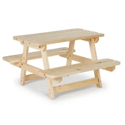 Blooma Rockall Kids White Wooden 4 Seater Table
