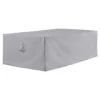 Blooma Small Grey Rectangular Table Cover 190cm(L) 60cm(H) 110cm(W)