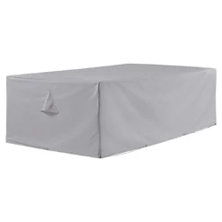 Blooma Small Grey Rectangular Table Cover 190cm(L) 60cm(H) 110cm(W)