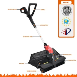 Brush & Collect Artificial/Fake Grass Collection Power Sweeper/Brush/Broom/Patio/Cleaner -Cheap Grow And Trim Store brush collect artificial fake grass collection power sweeper brush broom patio cleaner5065006830087 03c MP