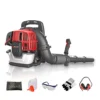 BU-KO 65CC Petrol Backpack Leaf Blower - Powerful 2 Stroke Air Cooled Engine