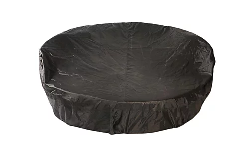 Comfy Living 210cm Sun Island In Black With Cover 2 Comfy Living 210cm Sun Island In Black With Cover - Image 2