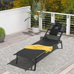 Costway Patio Tanning Lounge Chair Outdoor 5-Position Reclining Chair W/ Face Hole 7 Costway Patio Tanning Lounge Chair Outdoor 5-Position Reclining Chair W/ Face Hole -Cheap Grow And Trim Store costway patio tanning lounge chair outdoor 5 position reclining chair w face hole6085650694346 04c MP