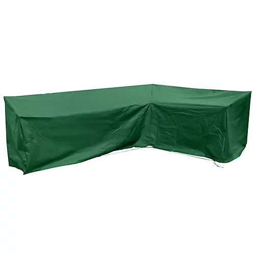 Cozy Bay Large Right-Hand L Shape Sofa Cover In Green 1 Cozy Bay Large Right-Hand L Shape Sofa Cover In Green
