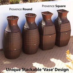 Cozy Bay Provence Rattan 2 Seater Round Tea For Two Set In Cappuccino -Cheap Grow And Trim Store cozy bay provence rattan 2 seater round tea for two set in cappuccino5056010149074 03c MP