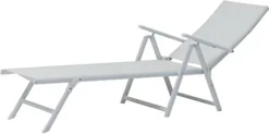 DesignDrop Bjorn Sun Lounger In White 157cm X 63cm X 95cm 4 DesignDrop Bjorn Sun Lounger In White 157cm X 63cm X 95cm -Cheap Grow And Trim Store designdrop bjorn sun lounger in white 157cm x 63cm x 95cm5060895903218 02c MP