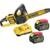 Dewalt DCM575T2 54v XR Flexvolt Cordless 40cm Chainsaw Brushless 2x6.0ah Battery