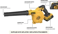 Dewalt DCV100N 18v XR Compact Jobsite Blower Leaf Blower DCV100N-XJ - Bare Unit 5 Dewalt DCV100N 18v XR Compact Jobsite Blower Leaf Blower DCV100N-XJ - Bare Unit -Cheap Grow And Trim Store dewalt dcv100n 18v xr compact jobsite blower leaf blower dcv100n xj bare unit5035048616116 02c MP