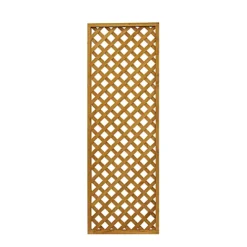 Diamond Lattice Dip Treated Trellis Panel (W)1.83m (H)0.61m, Pack Of 5