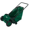 Draper 82754 Manual Push Rolling Garden Leaf Grass Sweeper Collector 21in