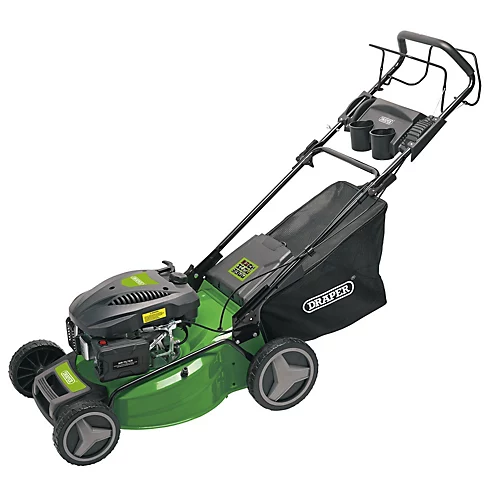 Draper Self-Propelled Petrol Lawn Mower With Mulching, 510mm, 173cc/4.4HP 08673 1 Draper Self-Propelled Petrol Lawn Mower With Mulching, 510mm, 173cc/4.4HP 08673