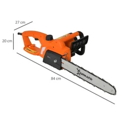 DURHAND Electric Chainsaw Garden Tools 2000 W, 40 Cm Blade Corded Aluminum -Cheap Grow And Trim Store durhand electric chainsaw garden tools 2000 w 40 cm blade corded aluminum5056029804735 03c MP