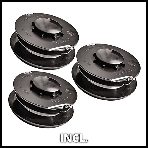 Einhell Electric Grass Trimmer & Line Strimmer 30cm - Powerful 450W - Includes 3x Spare Line Spools - Metal Built - GC-ET 4530 Set 2 Einhell Electric Grass Trimmer & Line Strimmer 30cm - Powerful 450W - Includes 3x Spare Line Spools - Metal Built - GC-ET 4530 Set - Image 2