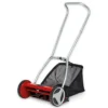 Einhell Manual Lawnmower Push Cylinder - 40cm Cutting Width - Lightweight & Silent Lawn Mowing - 27L Grass Catch Bag - GC-HM 400