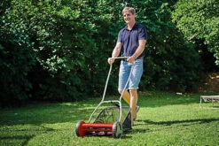 Einhell Manual Lawnmower Push Cylinder - 40cm Cutting Width - Lightweight & Silent Lawn Mowing - 27L Grass Catch Bag - GC-HM 400 -Cheap Grow And Trim Store einhell manual lawnmower push cylinder 40cm cutting width lightweight silent lawn mowing 27l grass catch bag gc hm 4004006825651959 02c MP