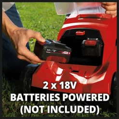 Einhell Power X-Change Cordless Lawnmower 41cm - Powerful 36V - 50L Grass Box - Body Only - GE-CM 36/41 Li Solo -Cheap Grow And Trim Store einhell power x change cordless lawnmower 41cm powerful 36v 50l grass box body only ge cm 36 41 li solo4006825652093 03c MP