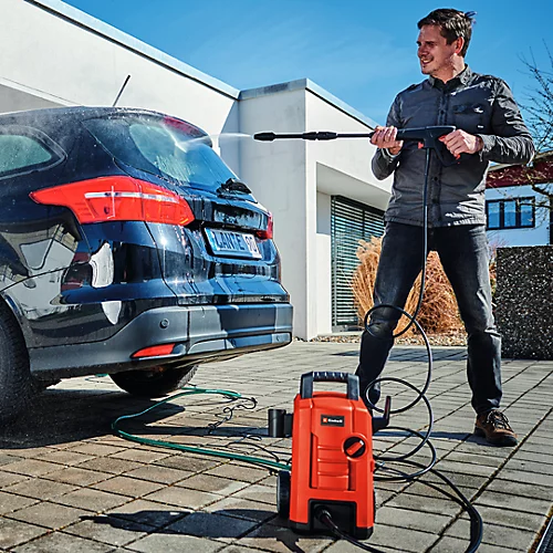 Einhell Pressure Washer - Includes Washing Accessories - 130 Bar Pressure - 1500W Motor - Jet And Power Washing - TC-HP 130 2 Einhell Pressure Washer - Includes Washing Accessories - 130 Bar Pressure - 1500W Motor - Jet And Power Washing - TC-HP 130 - Image 2