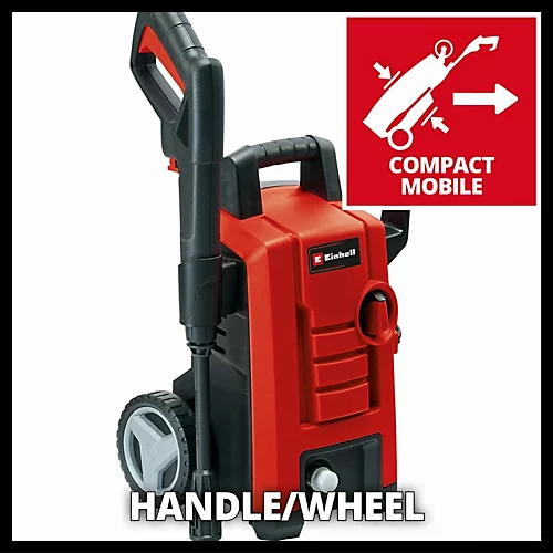 Einhell Pressure Washer - Includes Washing Accessories - 130 Bar Pressure - 1500W Motor - Jet And Power Washing - TC-HP 130 4 Einhell Pressure Washer - Includes Washing Accessories - 130 Bar Pressure - 1500W Motor - Jet And Power Washing - TC-HP 130 - Image 4
