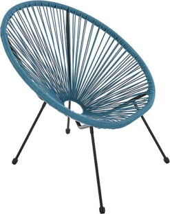 EVRE 2 Seat Teal Goa Acapulco Styled Garden Furniture Set For Bistro Patio Indoor Outdoor Balcony Garden Terrace -Cheap Grow And Trim Store evre 2 seat teal goa acapulco styled garden furniture set for bistro patio indoor outdoor balcony garden terrace5060381724433 04c MP