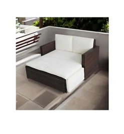 Evre 2 Seater Outdoor Rattan Garden Love Bed Furniture Set- Brown For Patio Conservatory 6 Evre 2 Seater Outdoor Rattan Garden Love Bed Furniture Set- Brown For Patio Conservatory -Cheap Grow And Trim Store evre 2 seater outdoor rattan garden love bed furniture set brown for patio conservatory5060381722361 03c MP