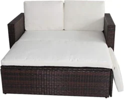 Evre 2 Seater Outdoor Rattan Garden Love Bed Furniture Set- Brown For Patio Conservatory 7 Evre 2 Seater Outdoor Rattan Garden Love Bed Furniture Set- Brown For Patio Conservatory -Cheap Grow And Trim Store evre 2 seater outdoor rattan garden love bed furniture set brown for patio conservatory5060381722361 04c MP