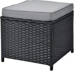 EVRE Black 8 Seater Garden Rattan Furniture Corner Dining Set - Monroe With Table Sofa Bench Stool 7 EVRE Black 8 Seater Garden Rattan Furniture Corner Dining Set - Monroe With Table Sofa Bench Stool -Cheap Grow And Trim Store evre black 8 seater garden rattan furniture corner dining set monroe with table sofa bench stool5060381724365 04c MP