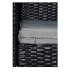 EVRE Black Madrid Rattan Garden Furniture Set Patio Conservatory Indoor Outdoor 4 Piece Set -Cheap Grow And Trim Store evre black madrid rattan garden furniture set patio conservatory indoor outdoor 4 piece set5060381722569 04c MP