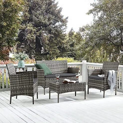 EVRE New Mixed Grey Madrid Rattan Outdoor/Indoor Garden Furniture Set 5 EVRE New Mixed Grey Madrid Rattan Outdoor/Indoor Garden Furniture Set -Cheap Grow And Trim Store evre new mixed grey madrid rattan outdoor indoor garden furniture set5060381728240 03c MP