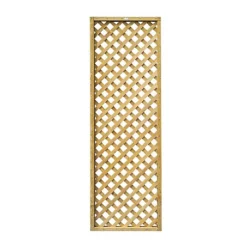 Forest Garden 6ft Diamond European Softwood Trellis Panel (W)61cm X (H)183cm