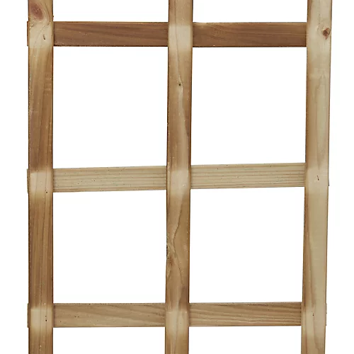 Forest Garden 6ft Square European Softwood Trellis Panel (W)32cm X (H)183cm 3 Forest Garden 6ft Square European Softwood Trellis Panel (W)32cm X (H)183cm - Image 3
