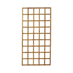 Forest Garden 6ft Square European Softwood Trellis Panel (W)91cm X (H)183cm