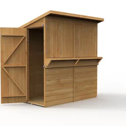 Forest Garden 6x3 Ft Pent Shiplap Garden Bar With Single Door -Cheap Grow And Trim Store forest garden 6x3 ft pent shiplap garden bar with single door5013053184066 03c bq