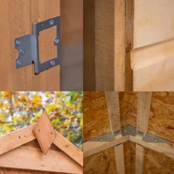 Forest Garden 6x4 Ft Apex Shiplap Wooden Garden Bar With Single Door - Assembly Service Included -Cheap Grow And Trim Store forest garden 6x4 ft apex shiplap wooden garden bar with single door assembly service included5013053185100 36c