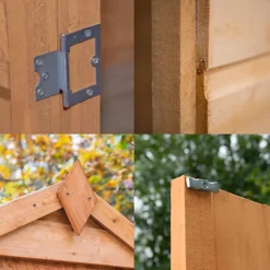 Forest Garden 6x4 Ft Apex Shiplap Wooden Garden Bar With Single Door -Cheap Grow And Trim Store forest garden 6x4 ft apex shiplap wooden garden bar with single door5013053189948 36c