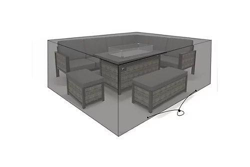 Furniture Cover MFC060MAL240Cm Square Cover With Ties 1 Furniture Cover MFC060MAL240Cm Square Cover With Ties