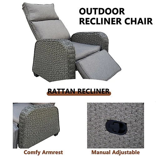 Furniture One 420D Oxford Fabric Patio Set Cover Rectangular Sofa Set Cover Black 125x63x74cm 2 Furniture One 420D Oxford Fabric Patio Set Cover Rectangular Sofa Set Cover Black 125x63x74cm - Image 2