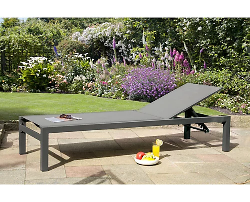 Garden Store Direct Aluminium Sydney Sun Lounger 1 Garden Store Direct Aluminium Sydney Sun Lounger