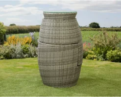 Garden Store Direct Bottle Bistro Set Aluminium - Back Cushions - Grey -Cheap Grow And Trim Store garden store direct bottle bistro set aluminium back cushions grey5060761020971 04c MP