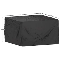Garden Vida Black Outdoor Garden Furniture Cover Waterproof 123 X 120 X 76 Cm -Cheap Grow And Trim Store garden vida black outdoor garden furniture cover waterproof 123 x 120 x 76 cm5056562199442 02c MP