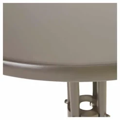 GoodHome Bari Grey Metal 2 Seater Table -Cheap Grow And Trim Store goodhome bari grey metal 2 seater table3663602734406 04bq