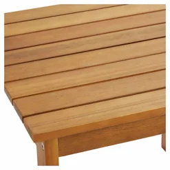 GoodHome Denia Brown Wooden 2 Seater Square Table -Cheap Grow And Trim Store goodhome denia brown wooden 2 seater square table3663602936015 04bq