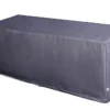 GoodHome Hamilton Steel Grey Rectangular Bench Cover 123cm(L) 46cm(H) 41cm(W)
